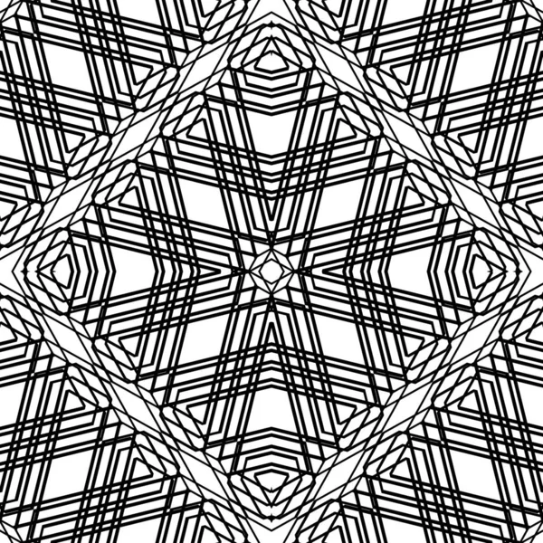 Projekt monochromatyczne wzór geometryczny — Wektor stockowy