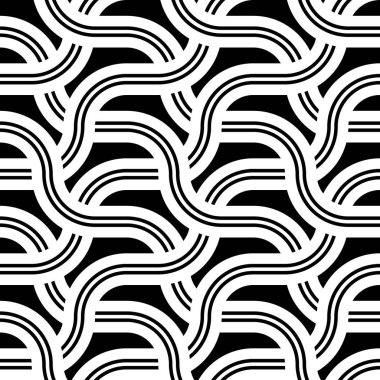 Sorunsuz tek renkli zikzak desen tasarım