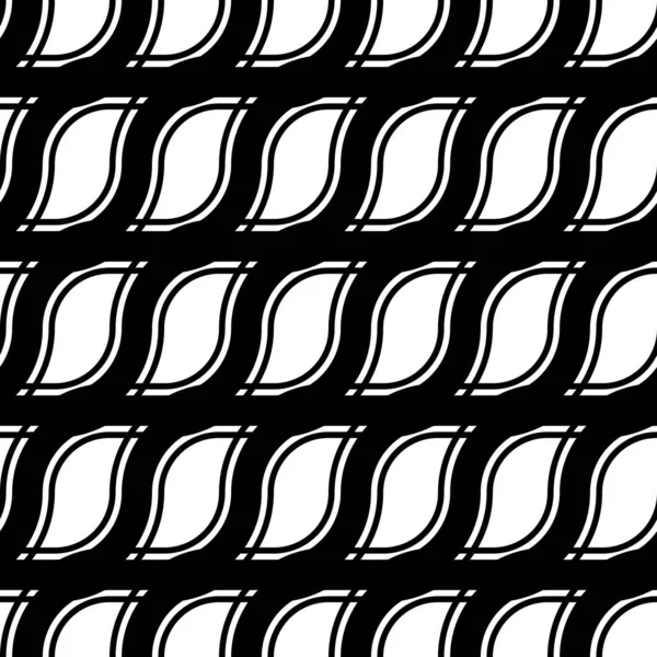 シームレスなモノクロのパターンを設計 — ストックベクタ