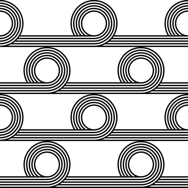Конструкция бесшовного геометрического узора — стоковый вектор