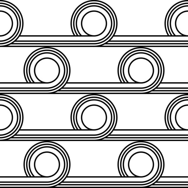 Kesintisiz geometrik desen tasarım — Stok Vektör