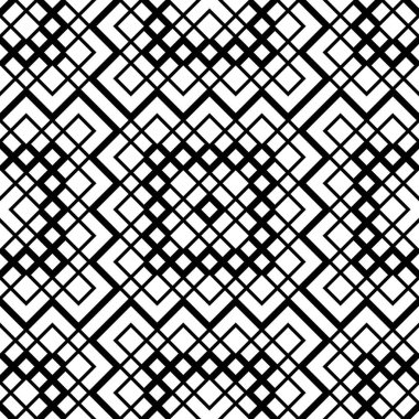 kesintisiz tek renkli geometrik desen tasarım