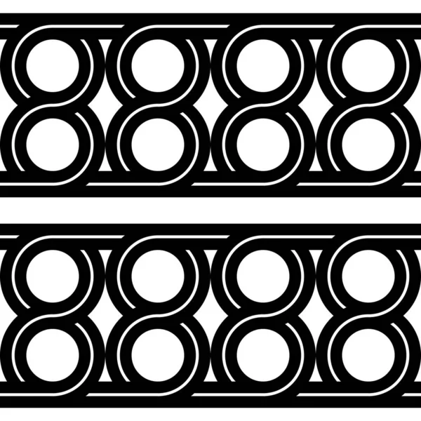 Design senza soluzione di continuità modello geometrico — Vettoriale Stock