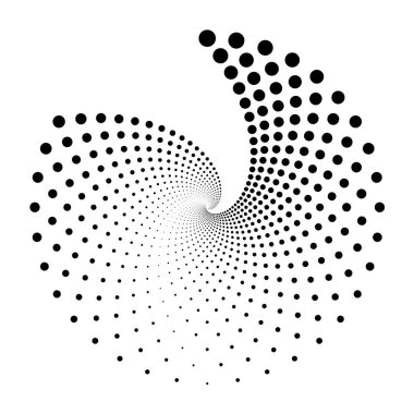 Tasarım sarmal noktalar zemin