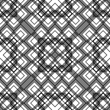 kesintisiz tek renkli geometrik desen tasarım