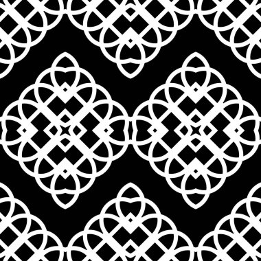 kesintisiz tek renkli dekoratif desen tasarım