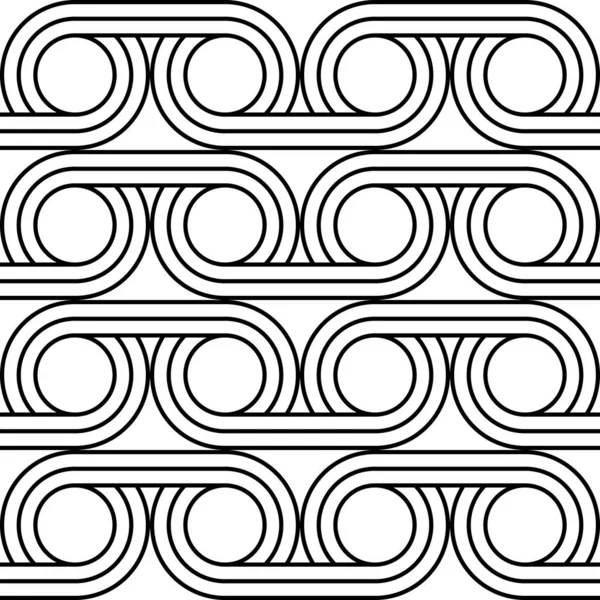 Diseño inconsútil patrón geométrico — Vector de stock