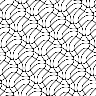 Sorunsuz tek renkli zikzak desen tasarım