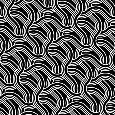 Sorunsuz tek renkli zikzak desen tasarım