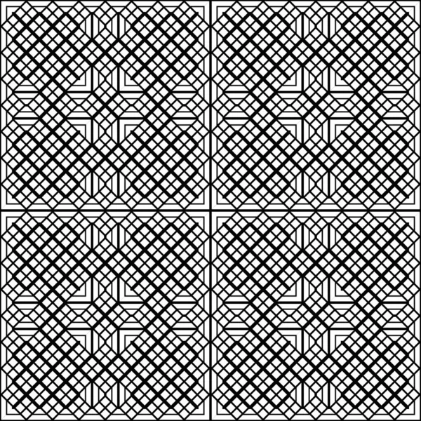 Конструкция бесшовной монохромной сетки — стоковый вектор