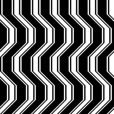 Sorunsuz tek renkli zikzak desen tasarım