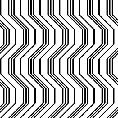 Sorunsuz tek renkli zikzak desen tasarım