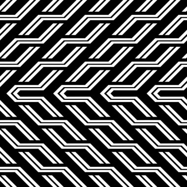 Sorunsuz tek renkli zikzak desen tasarım