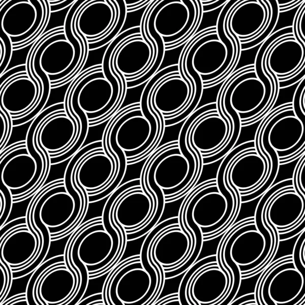 Diseño espiral inconsútil patrón retorcido — Vector de stock