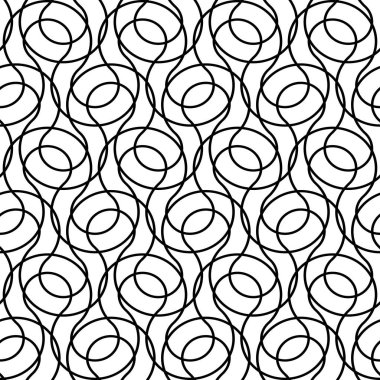 kesintisiz tek renkli dekoratif desen tasarım