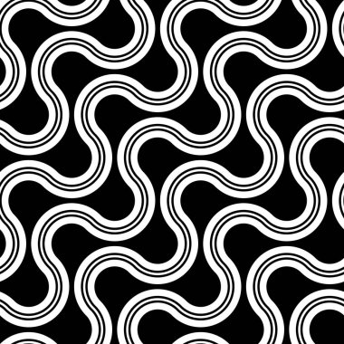 Sorunsuz tek renkli zikzak desen tasarım