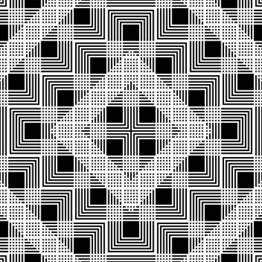 kesintisiz tek renkli geometrik desen tasarım