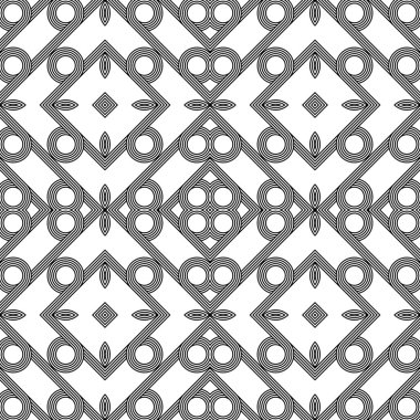 kesintisiz geometrik desen tasarım