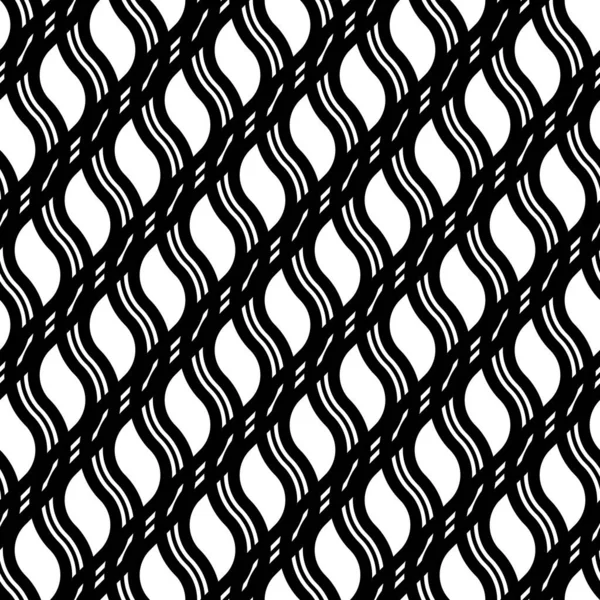 Design senza soluzione di continuità modello a zig-zag monocromatico — Vettoriale Stock