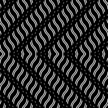 Sorunsuz tek renkli zikzak desen tasarım