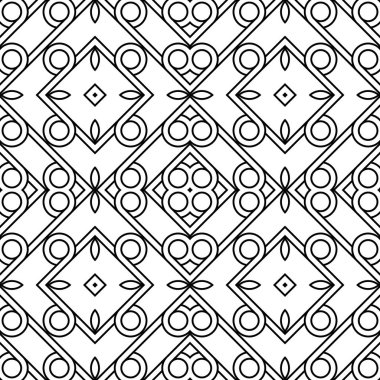 kesintisiz geometrik desen tasarım