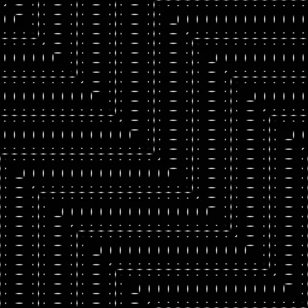 シームレスなモノクロ ジグザグ パターンをデザイン — ストックベクタ