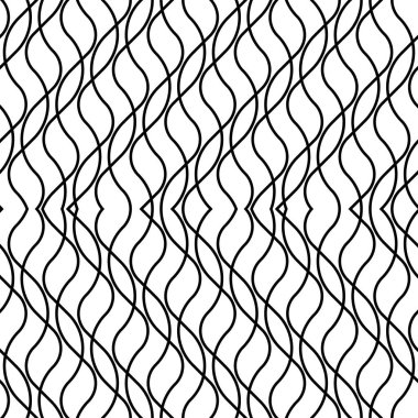 Sorunsuz tek renkli zikzak desen tasarım