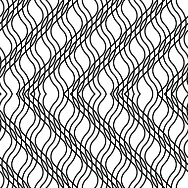 Sorunsuz tek renkli zikzak desen tasarım