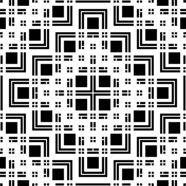 kesintisiz tek renkli geometrik desen tasarım