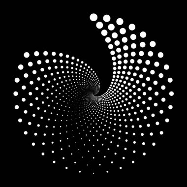 Tasarım sarmal noktalar zemin