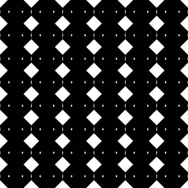 Kusursuz ızgara deseni tasarla. Soyut tek renkli geometrik arkaplan. Vektör sanatı