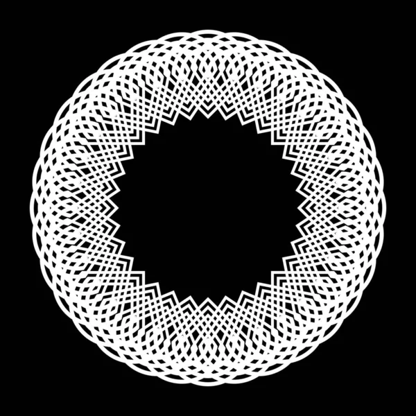 Navrhnout Jednobarevný Kruhový Prvek Abstraktní Drtící Pozadí Vektorová Ilustrace — Stockový vektor