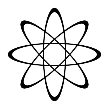 Monokrom dekoratif daire elementi tasarla. Soyut ızgara arkaplanı. Vektör sanatı illüstrasyonu