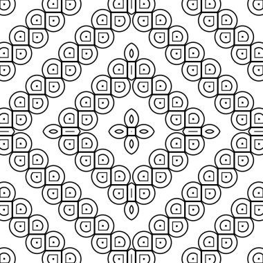 Kusursuz tek renkli rendeleyici dekoratif desen tasarla. Soyut elmas arkaplan. Vektör sanatı