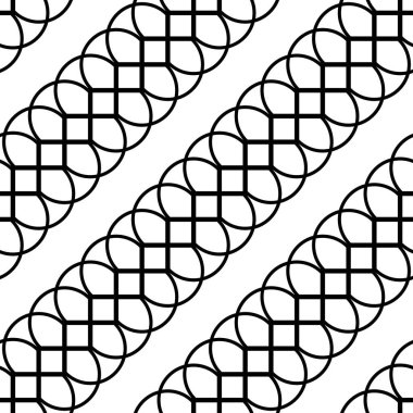 Dekoratif desenli tasarım. Soyut monokrom dantelli arka plan. Vektör sanatı