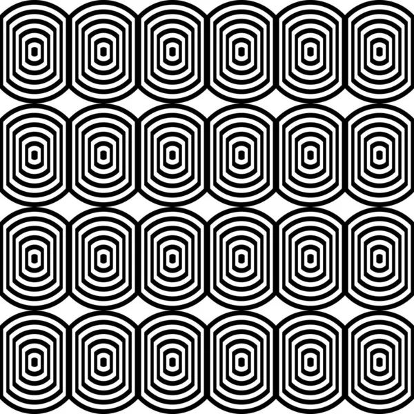 Diseño Patrón Rejilla Sin Costuras Fondo Monocromo Abstracto Arte Vectorial — Vector de stock