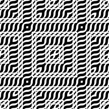 Kusursuz tek renkli ızgara deseni tasarla. Soyut geometrik arkaplan. Vektör sanatı