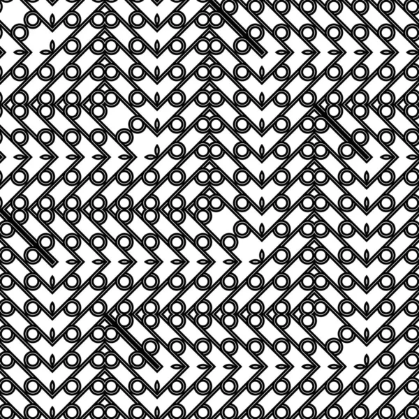Σχεδιασμός Απρόσκοπτη Γεωμετρικό Μοτίβο Ζιγκ Ζαγκ Αφηρημένο Μονόχρωμο Τρίψιμο Διακοσμητικό — Διανυσματικό Αρχείο