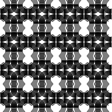 Kusursuz ızgara deseni tasarla. Soyut tek renkli arkaplan. Vektör sanatı