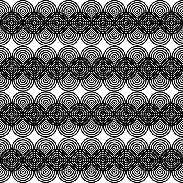 Design Senza Soluzione Continuità Modello Zig Zag Griglia Monocromatica Sfondo — Vettoriale Stock