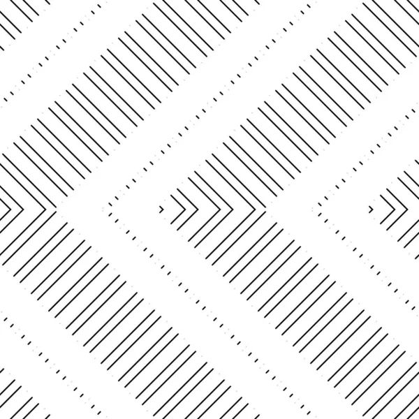 Design Senza Cuciture Modello Zig Zag Astratto Sfondo Strisce Monocromatiche — Vettoriale Stock