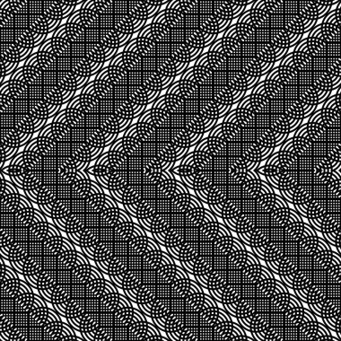 Kusursuz monokrom zigzag deseni tasarla. Soyut geometrik arkaplan. Vektör sanatı