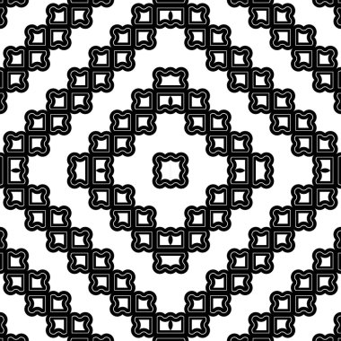 Kusursuz tek renkli desen tasarla. Soyut elmas arkaplan. Vektör sanatı