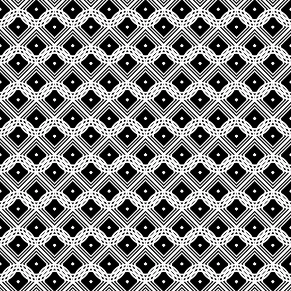 シームレスなジグザグパターンを設計します 要旨モノクロのレイシー背景 ベクトルアート — ストックベクタ