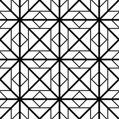 Kusursuz tek renkli ızgara deseni tasarla. Soyut geometrik arkaplan. Vektör sanatı