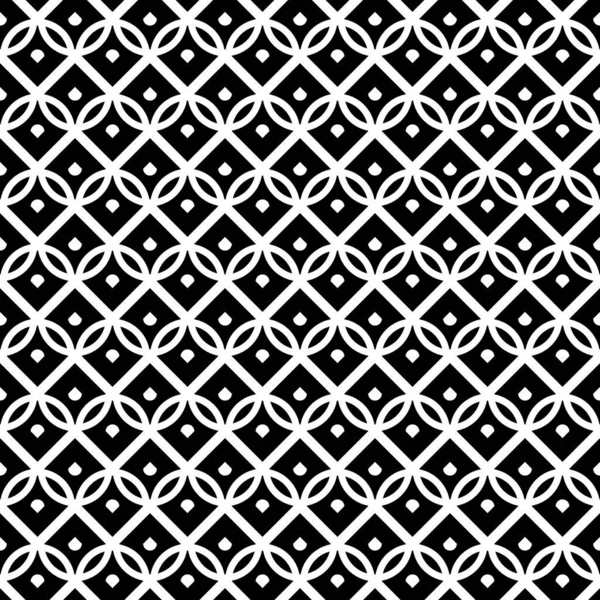 Design Seamless Zigzag Pattern Abstract Monochrome Lacy Background Vector Art — Stock Vector