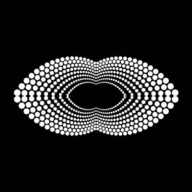 Arkaplan dizaynı. Soyut monokrom dekoratif arka plan. Vektör-sanat çizimi. Eğim yok