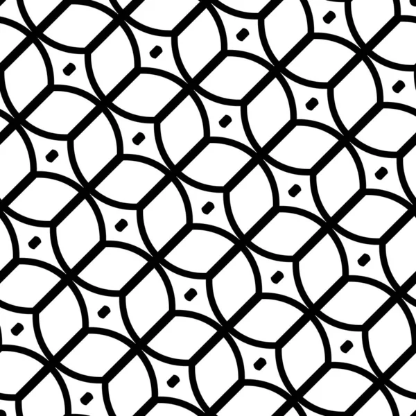 Дизайн Бесшовной Решетки Радиатора Абстрактный Монохромный Геометрический Фон Векторное Искусство — стоковый вектор