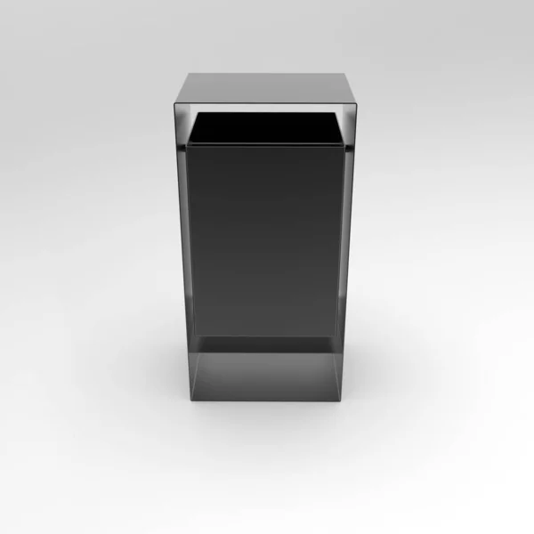 3d 모양의 기계 정사각형 urn v6 — 스톡 사진