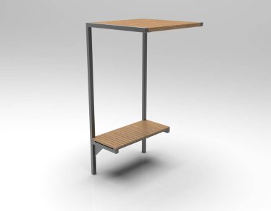 Yerdeki v1001 ile Büyük Benç 'in 3B görüntüsü